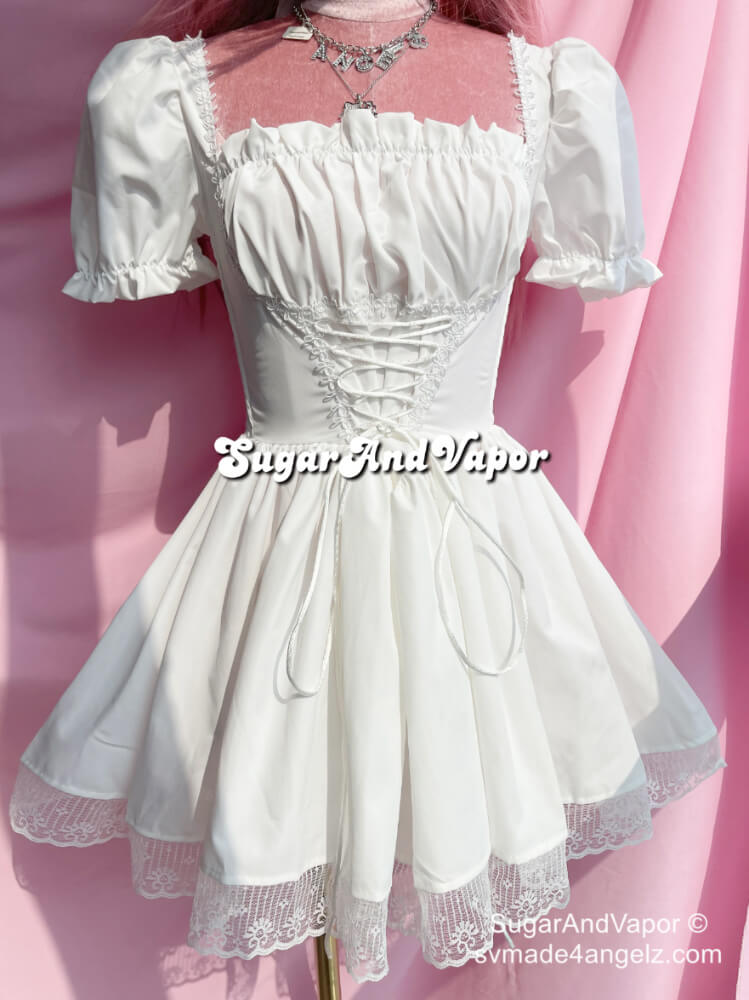 Avina Lolita Lace-up Princess Dress-DRESSES-SugarAndVapor