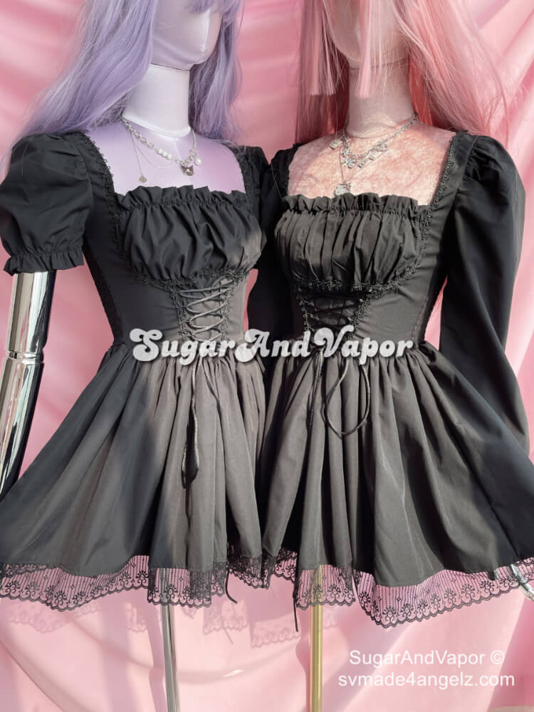 Avina Lolita Lace-up Princess Dress-DRESSES-SugarAndVapor