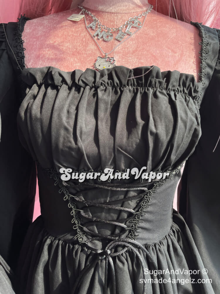 Avina Lolita Lace-up Princess Dress-DRESSES-SugarAndVapor