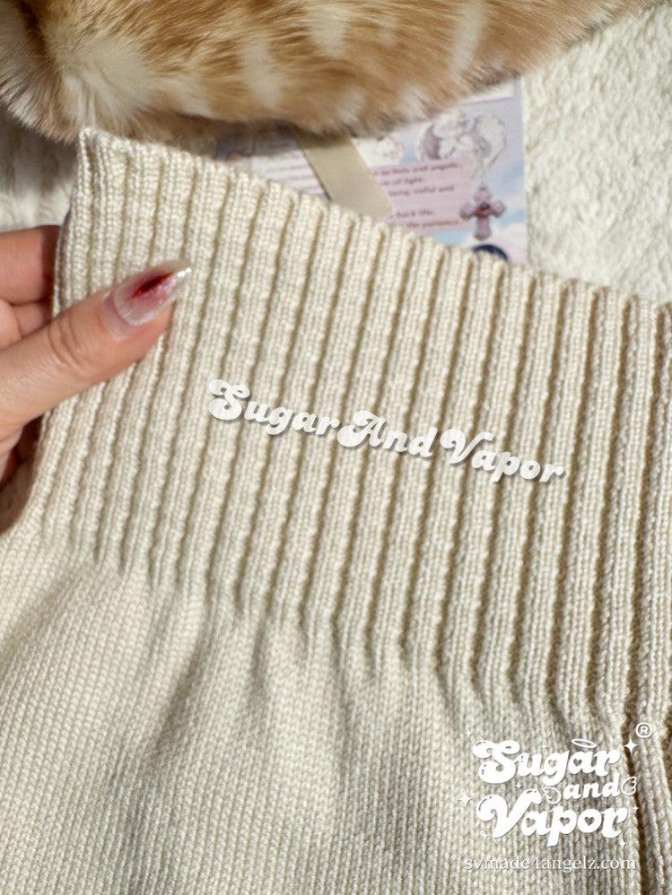 Estee Braided Cable Extra Mini Skirt-Skirts-SugarAndVapor