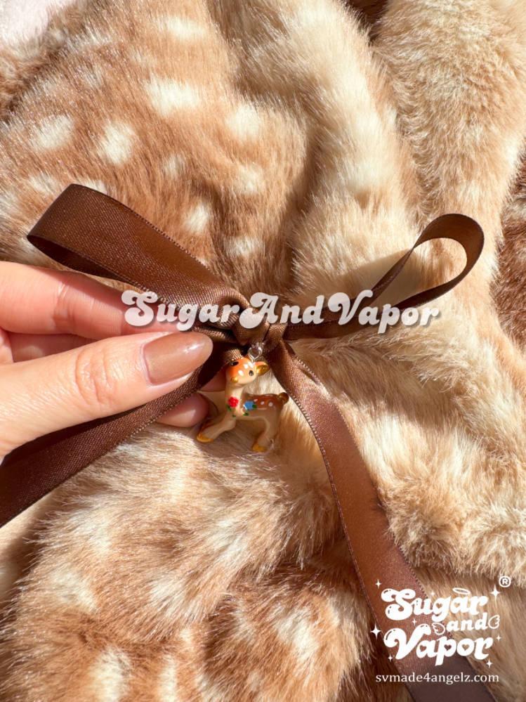 Fawn Dream Furry Scarf & Ear Warmers-Leg Warmer-SugarAndVapor