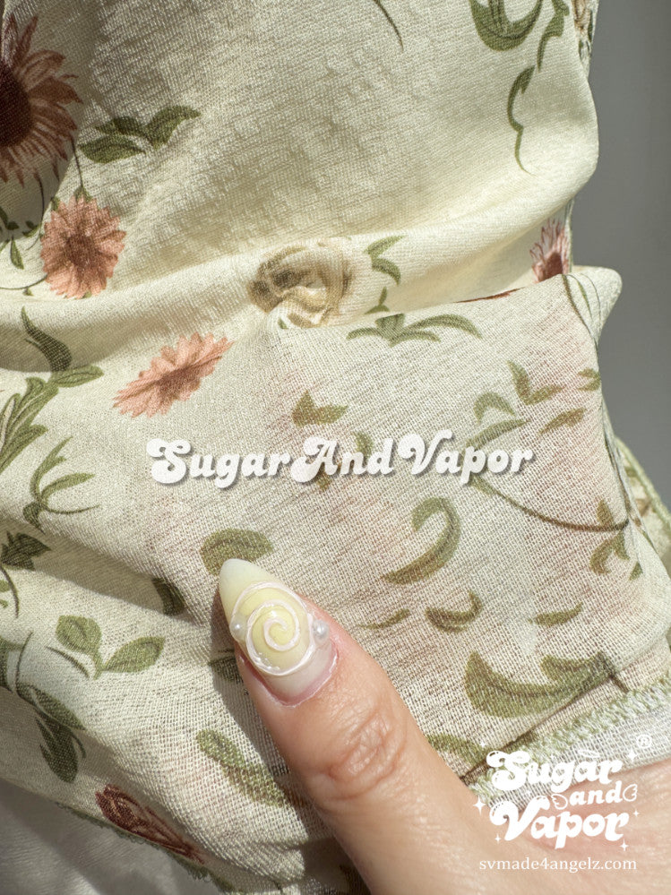 Heloise Grace Romantic Floral Strappy Top-TOPS-SugarAndVapor
