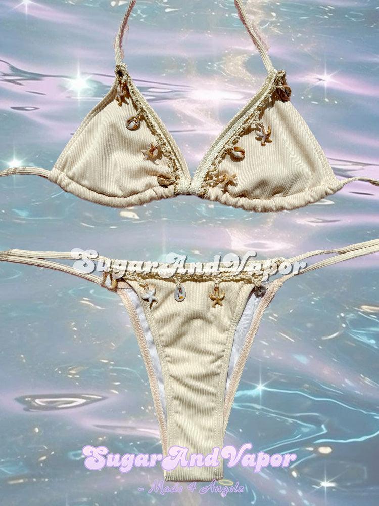 Nerina Ocean Fairy Tale Seashell Bikini Set-Skirts-SugarAndVapor