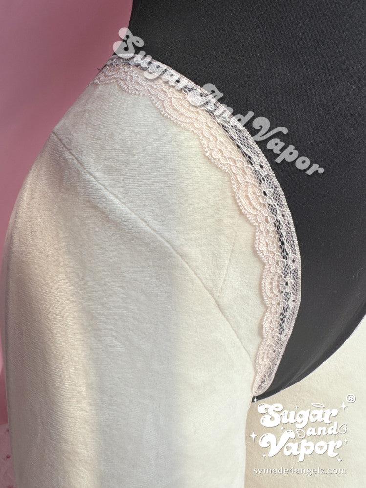 Rosalie Black Pink Ballet Bodysuit Top-TOPS-SugarAndVapor