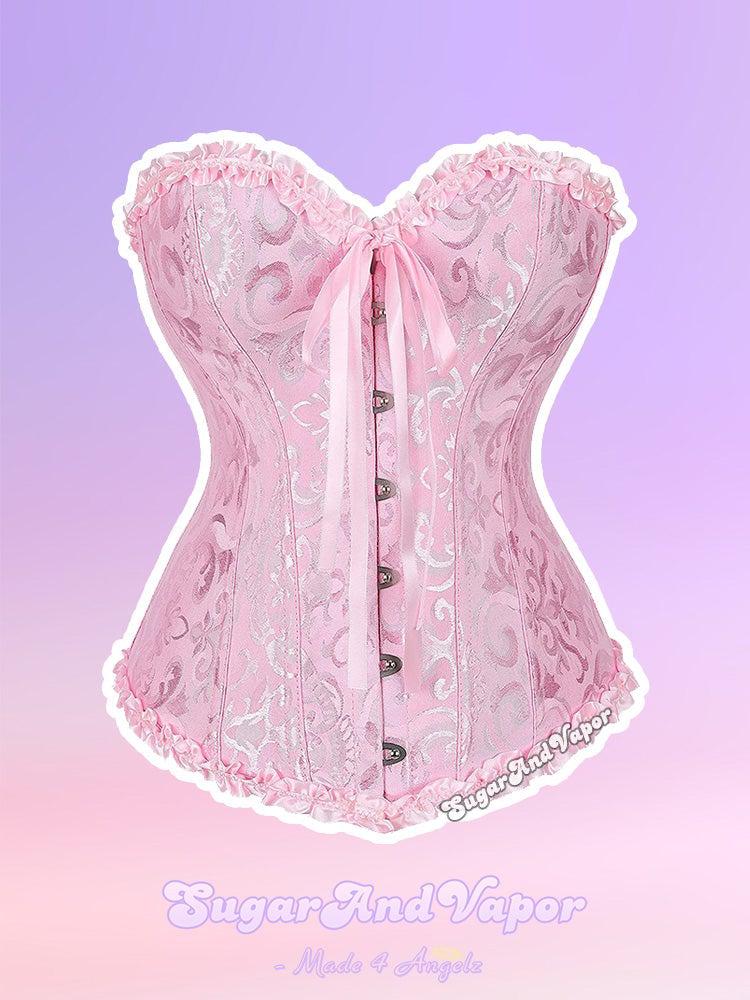 Avery Princess Corset Top-TOPS-SugarAndVapor