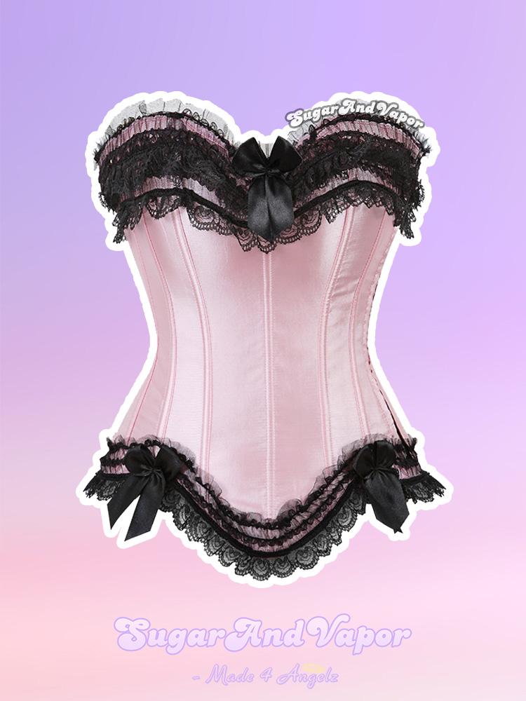 Elissa Princess Corset Top-TOPS-SugarAndVapor