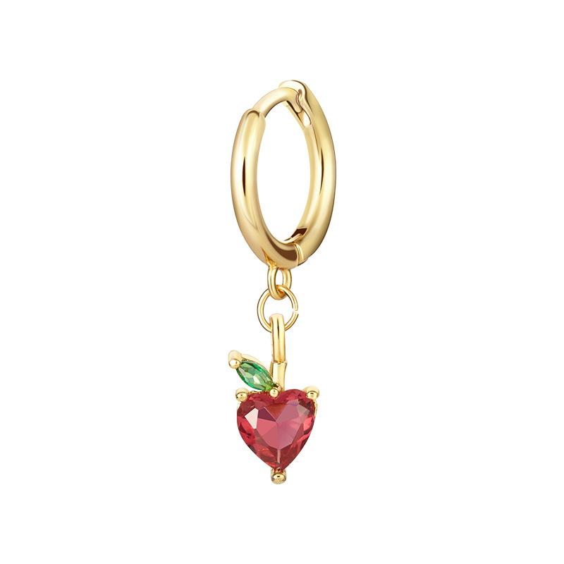 KATY Fruits Vibes Bling Charms Huggie Earring-EARRINGS-SugarAndVapor