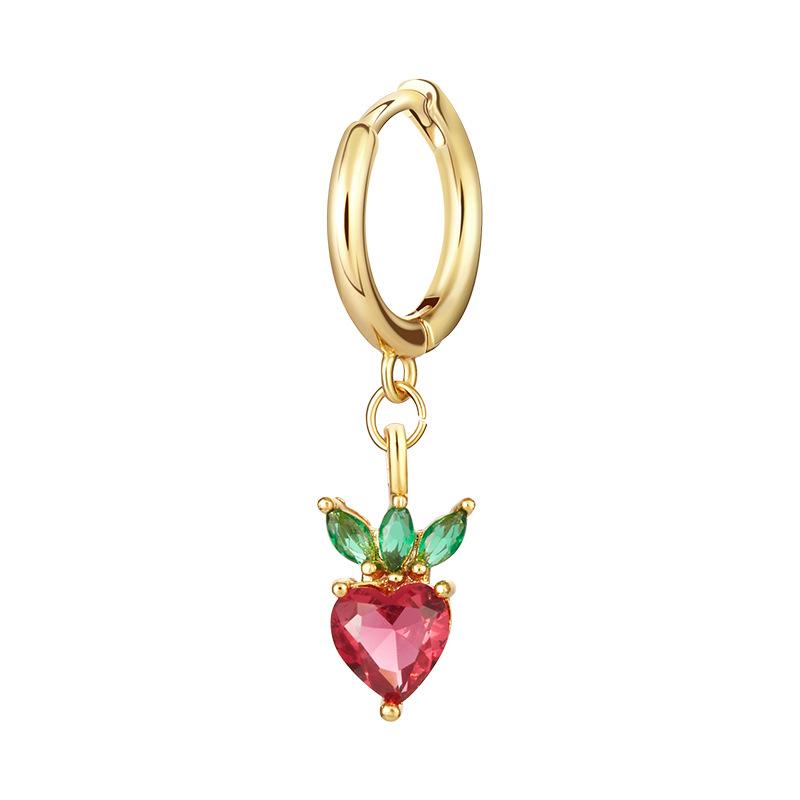 KATY Fruits Vibes Bling Charms Huggie Earring-EARRINGS-SugarAndVapor