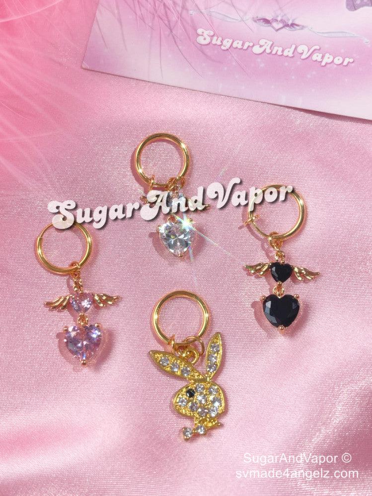 Y2K Bling Gold Fake Belly Ring (Gold ring collection)-Belly Ring-SugarAndVapor