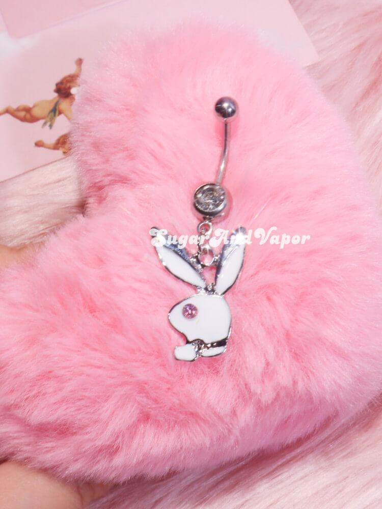 Y2K Color Bunny Heads Belly Ring-Belly Ring-SugarAndVapor