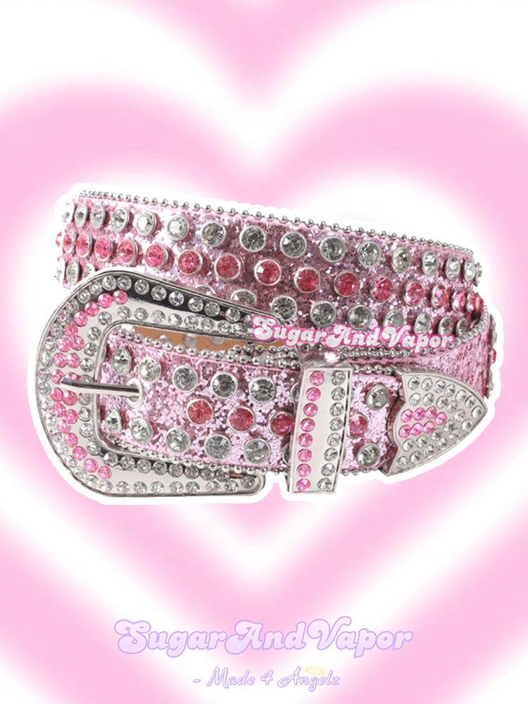 Y2K Glitters Rhinestones Belt display picture 2