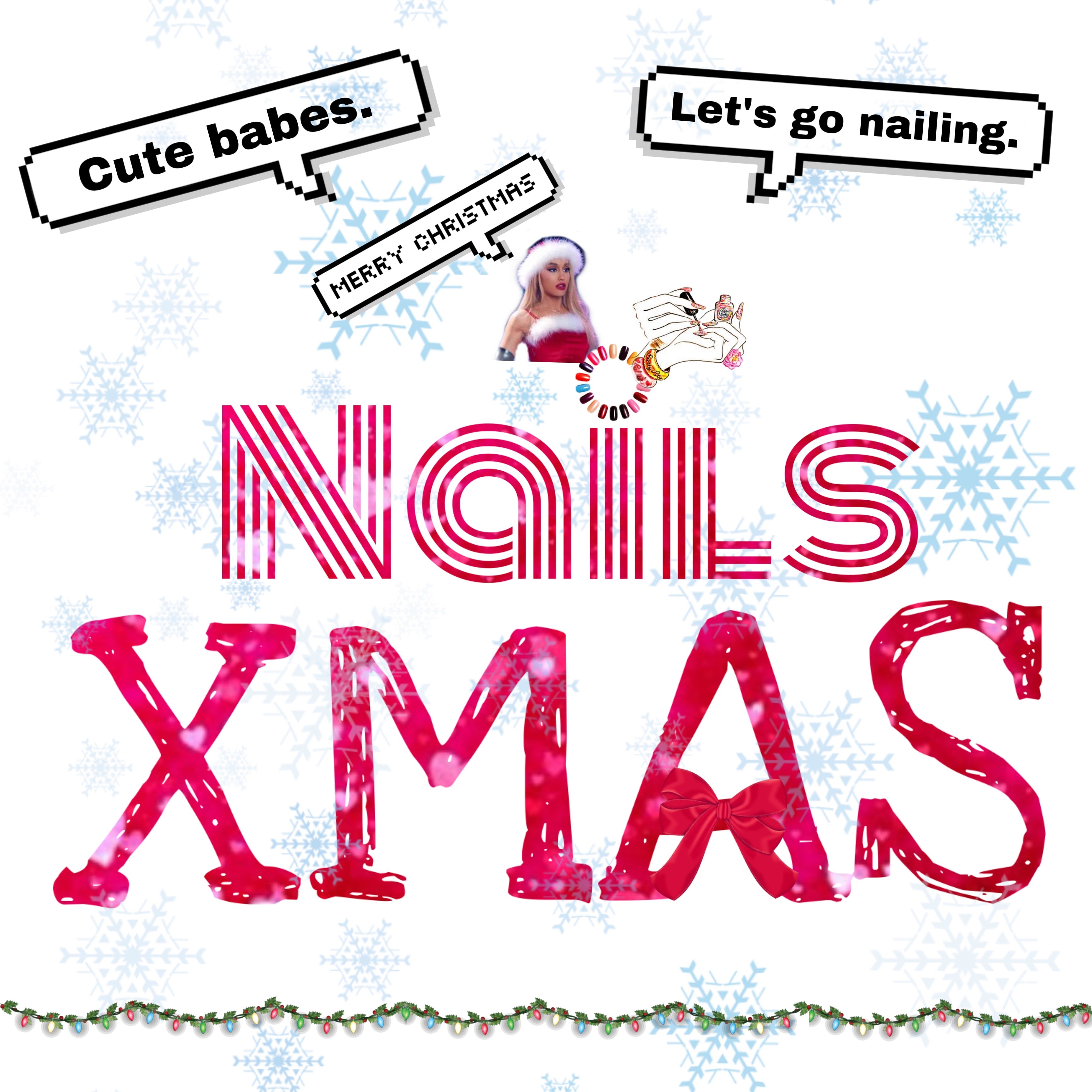 30+ Cute Nail Designs For Christmas Time | Blog -Sugar&Vapor