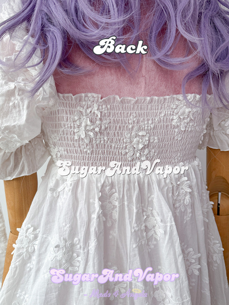 Annelise Heavenly Embroidered Baby Doll Dress