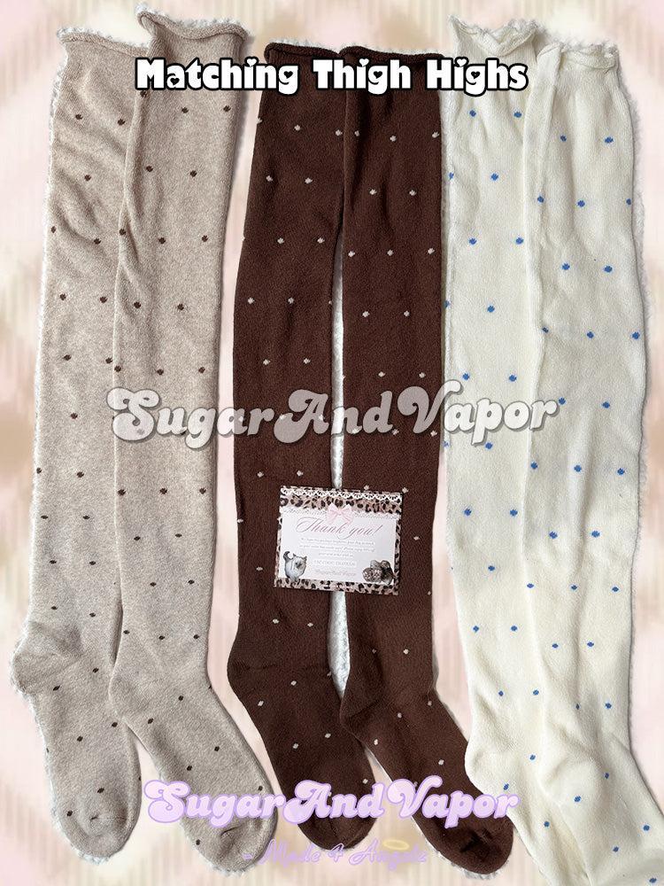Cute Animal Mood Plush Furry Leg Warmers-SOCKS&TIGHTS-SugarAndVapor