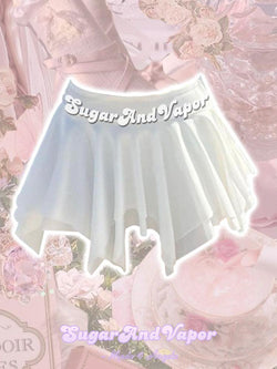Eva Angelcore Flared Mini Skirt-Skirts-SugarAndVapor