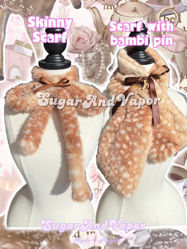 Fawn Dream Furry Scarf & Ear Warmers-Leg Warmer-SugarAndVapor