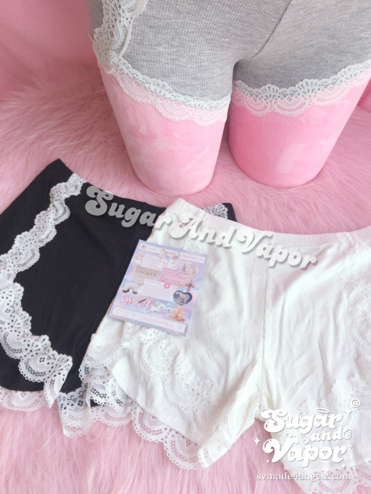 Leona Lace Under Dress Shorts-Skirts-SugarAndVapor