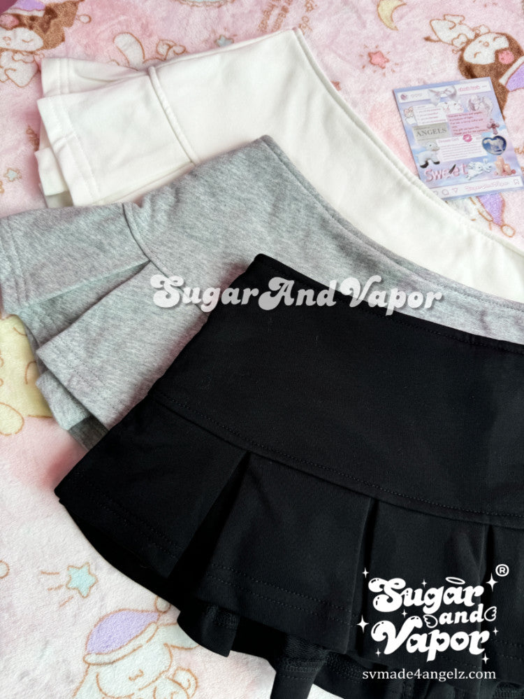 Riley 90s Low Rise Sport Micro Mini Skort-Skirts-SugarAndVapor