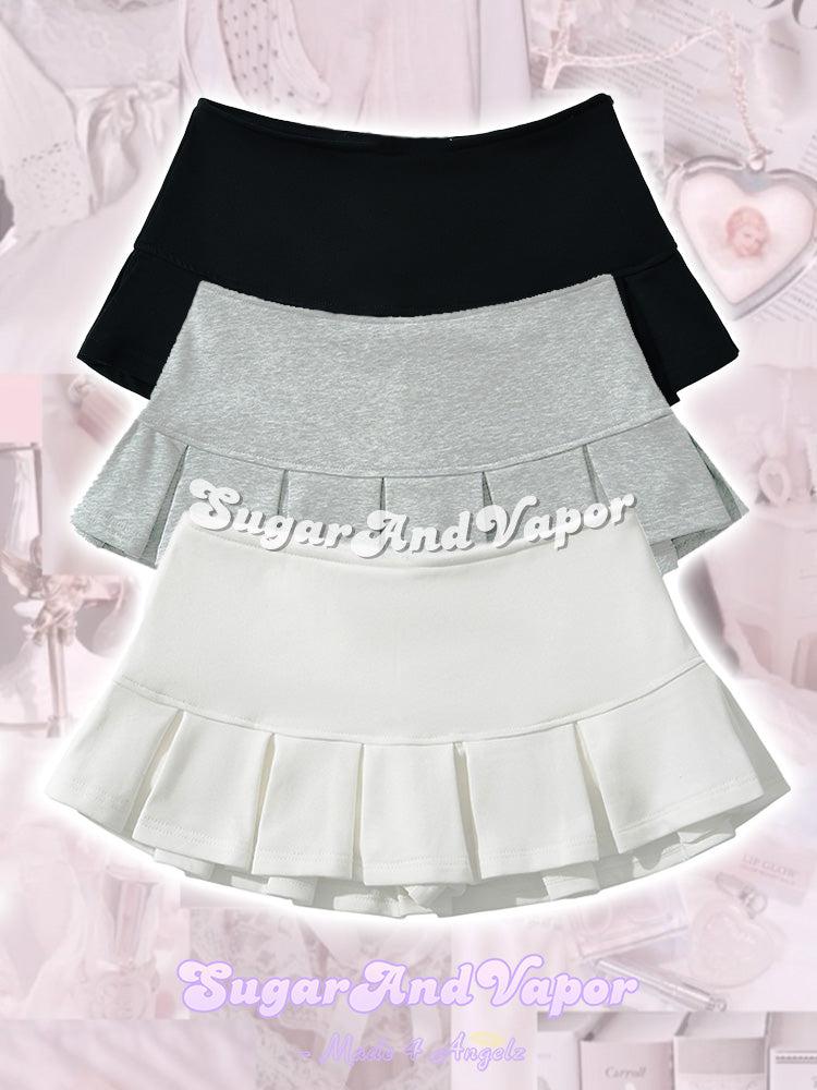 Riley 90s Low Rise Sport Micro Mini Skort-Skirts-SugarAndVapor