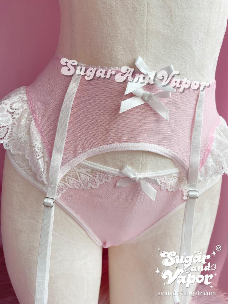 Saskia Cute Maid Lace Lingerie Set-Lingeries-SugarAndVapor