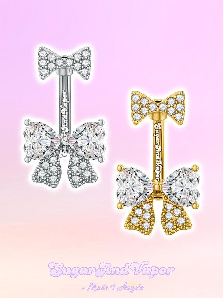Sweetie Belle Twinkle Bows Belly Ring-Belly Ring-SugarAndVapor