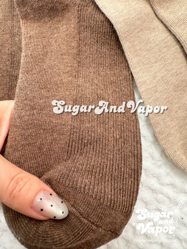 Sweetwood Blooms Lace Knit Stockings (Thigh High/Crew)-SOCKS & TIGHTS-SugarAndVapor