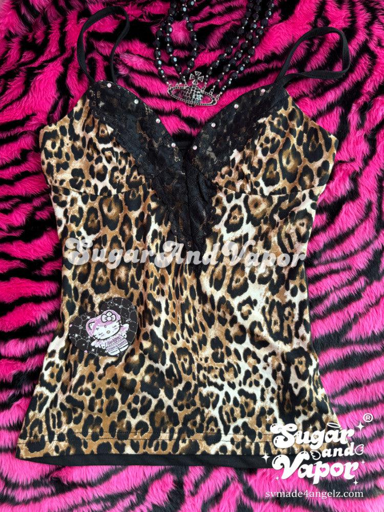 Vera Leopard Luxe Savage Cami Top-TOPS-SugarAndVapor