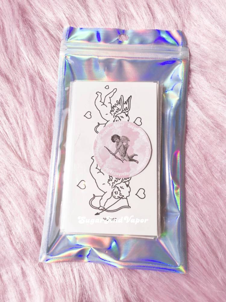 Angels and More Aesthetic Temporary Tattoos Set of 20-Tattoos-SugarAndVapor
