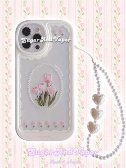 Cottagecore Floral Pattern iPhone Case-Phone Case-SugarAndVapor