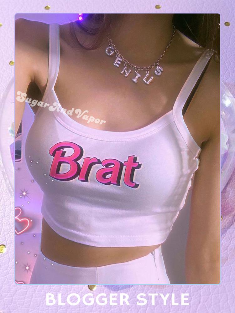 Personalized Rhinestone Sports Bra With Name or Word of Your