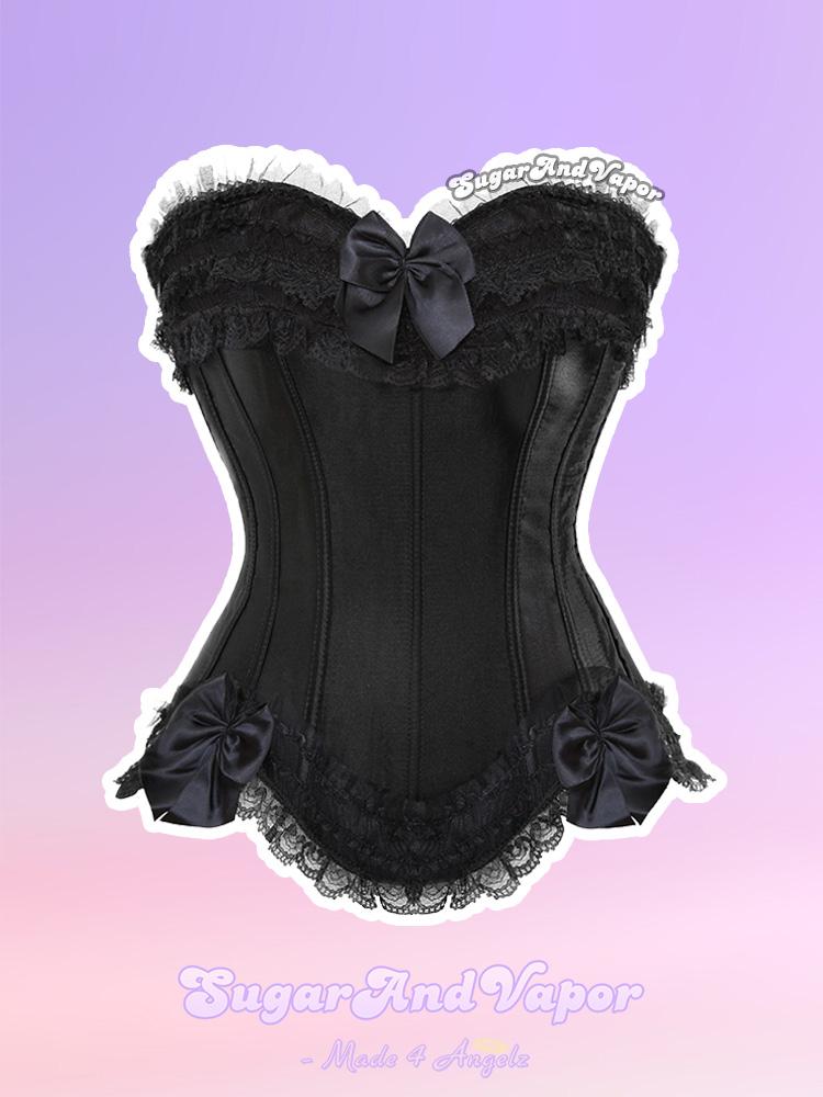 Elissa Princess Corset Top-TOPS-SugarAndVapor